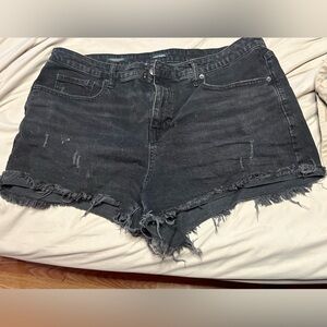 Wild Fable Black Jean Shorts